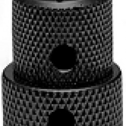 Gotoh - Manopola coassiale in metallo - Cosmo Black