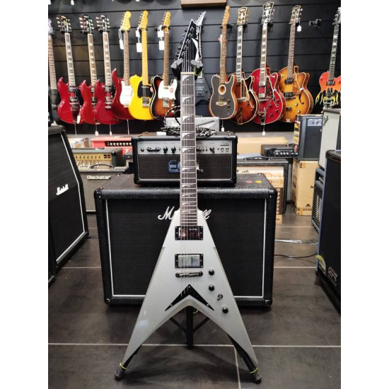 Dean VMNT Dave Mustaine Signature Metallic Silver 2nd Dean VMNT Dave Mustaine Signature Metallic Silver 2nd