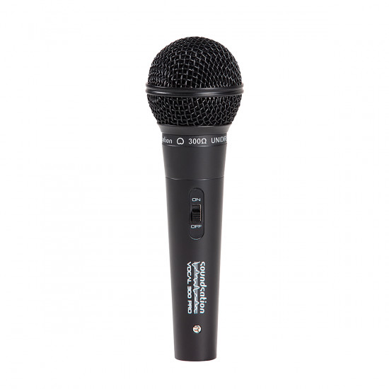 SOUNDSATION VOCAL 300 PRO DINAMICO CARDIOIDE MICROFONO con Cavo XLR 6m