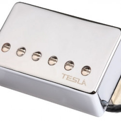 Tesla VR2BCR Pick Up Humbucker Alnico5 per chit. elettr. Ponte - Cromato - Tesla VR2BCR Pick Up Humbucker Alnico5 per chit. elettr. Ponte - Cromato -