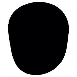 Soundsation W-40-B BLACK - ANTIVENTO NERO PER MICROFONO