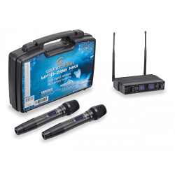 SOUNDSATION WF-D290HH 
MKII RADIOMICROFONO DIGITALE DOPPIO UHF 2 TX A MANO 823-832MHz SOUNDSATION WF-D290HH 
MKII RADIOMICROFONO DIGITALE DOPPIO UHF 2 TX A MANO 823-832MHz