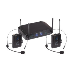 SOUNDSATION WF-U216PP RADIOMICROFONO UHF 16+16 CH - 2 Head SOUNDSATION WF-U216PP RADIOMICROFONO UHF 16+16 CH - 2 Head