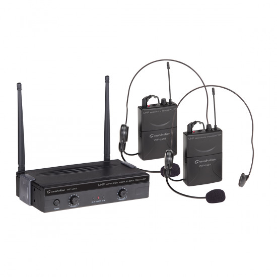 SOUNDSATION WF-U24PP RADIOMICROFONO UHF 4 CANALI 2 TX POCKET