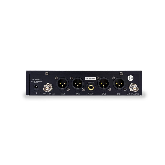 SOUNDSATION WF-U404HH A1 RADIOMIC. 4-CH UHF TRUE DIVERSITY 4 HANDMIC 516-558MHz