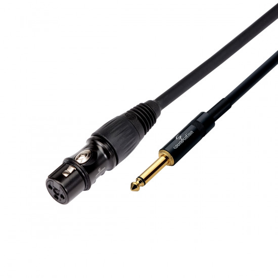 SOUNDSATION WIRE MASTER WM-PXFJS1 Cavo bilanciato XLR(F)-6.3mm Jack STEREO - 1mt