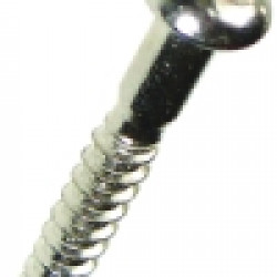 Parts Planet - 6 Viti autofilettanti per ponte tremolo - Cromate Parts Planet - 6 Viti autofilettanti per ponte tremolo - Cromate