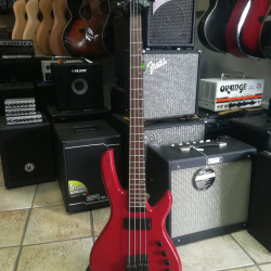 Willcox Lightwave Saber Hybrid 4 Red 2nd Basso elettrico con pickup ottico