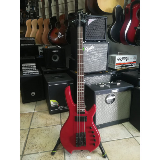 Willcox Lightwave Saber Hybrid 4 Red 2nd Basso elettrico con pickup ottico