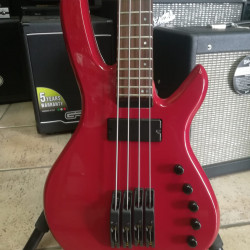 Willcox Lightwave Saber Hybrid 4 Red 2nd Basso elettrico con pickup ottico