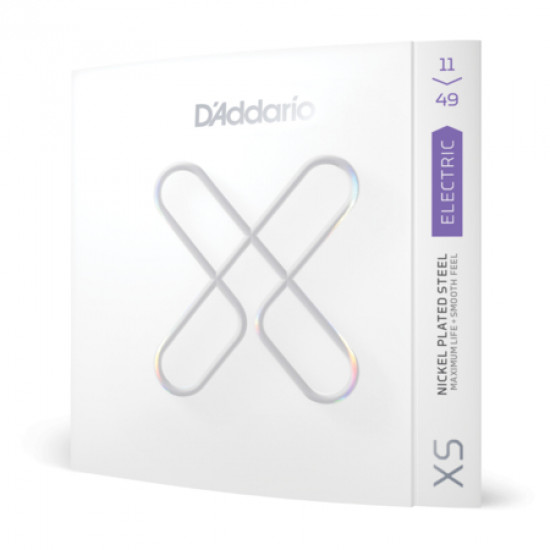 D'Addario XSE1149 Electric Guitar Strings Set Coated 11-49 D'Addario XSE1149 Electric Guitar Strings Set Coated 11-49