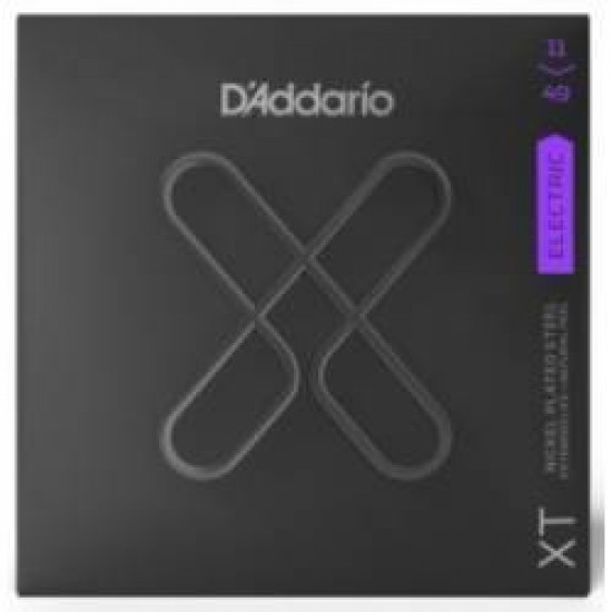 D'ADDARIO XTE1149 ELECTRIC GUITAR STRINGS SET 11-49