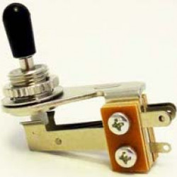 Hosco YM-T70 - Selettore a L 3 posizioni tipo Gibson SG - Cromato