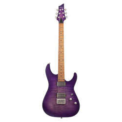 SCHECTER C-1 STANDARD PLUS TRANS PURPLE BURST