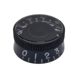 Cylindrical Control Knob Black Cylindrical Control Knob Black