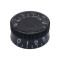 Cylindrical Control Knob Black Cylindrical Control Knob Black
