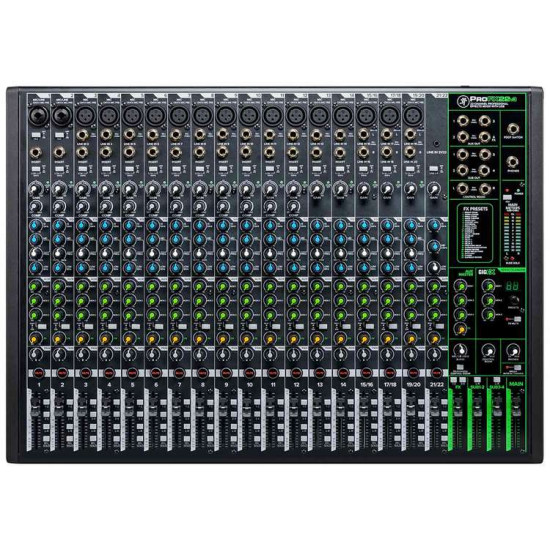MACKIE PROFX22V3 22 Channel Mixer with USB & FX