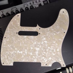 FENDER Pickguard Telecaster 8-Hole Multi-Ply Aged White Pearl 2nd